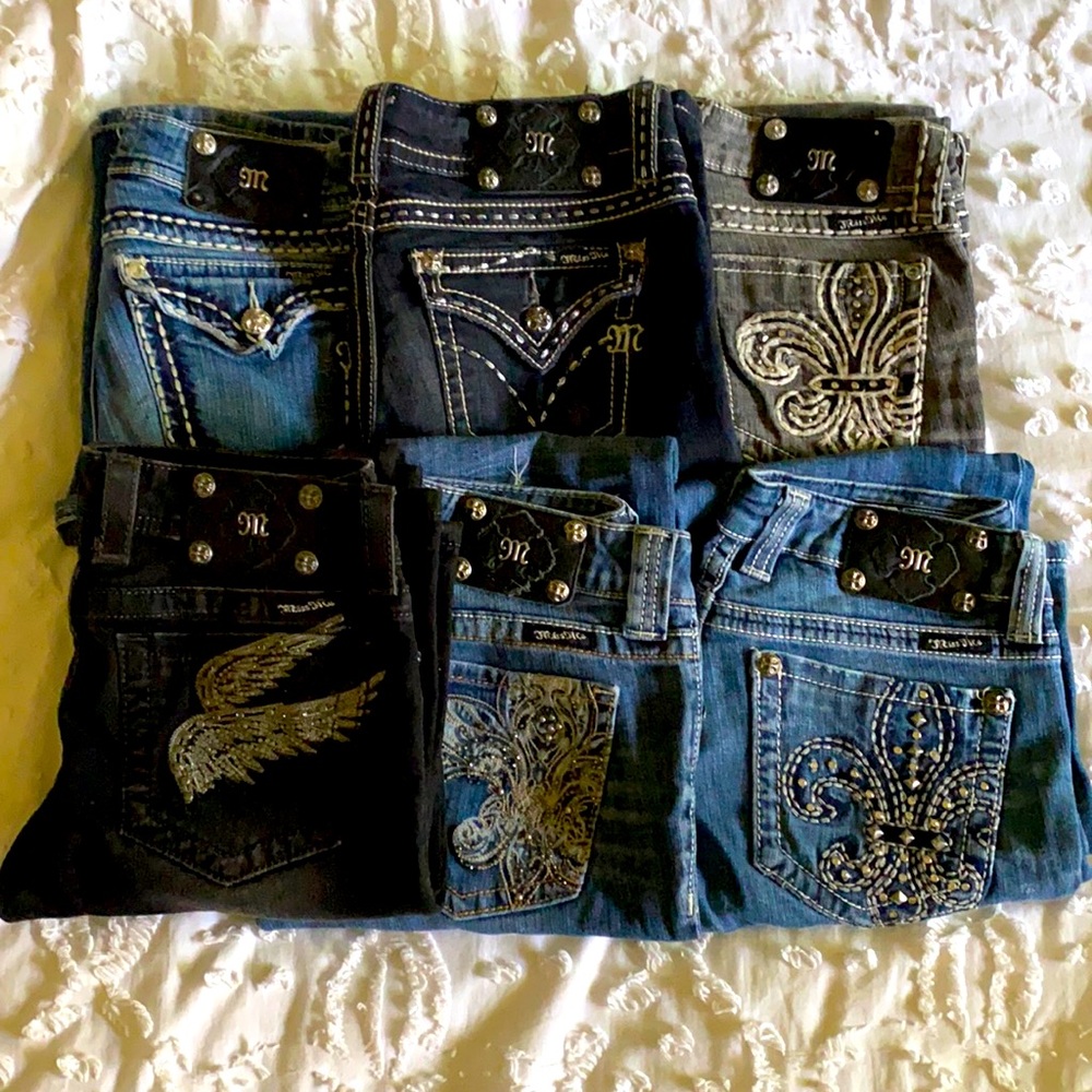 6 MISS ME jeans  bundle ALL together for $60
